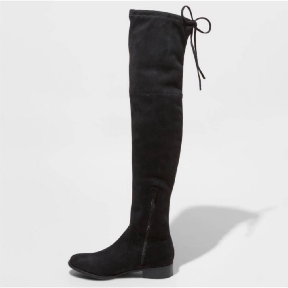 A new day Over the knee boots black nwt